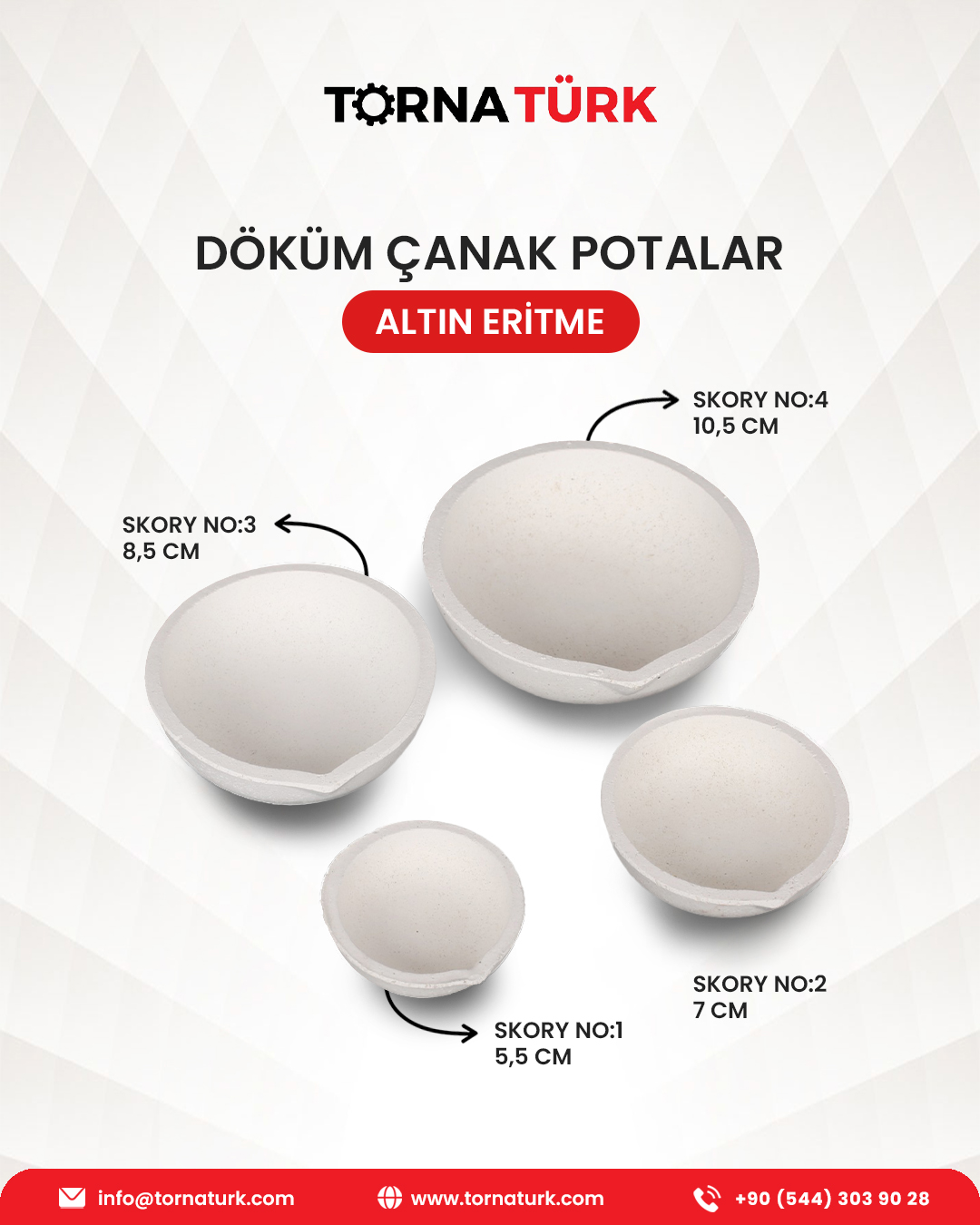 döküm çanak potalar