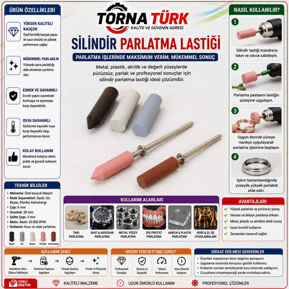 parlatma lastiği silindir
