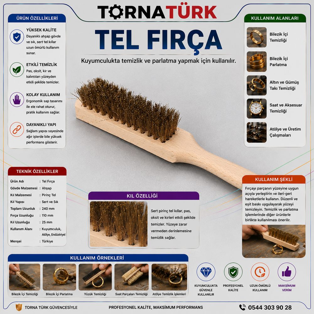 tel fırça 2 numara