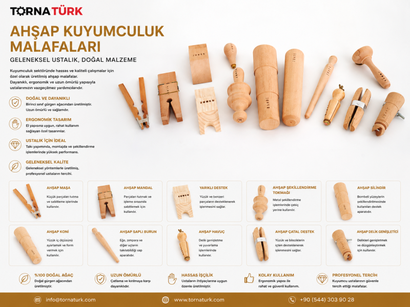 Kuyumculuk Ahşap Malafaları