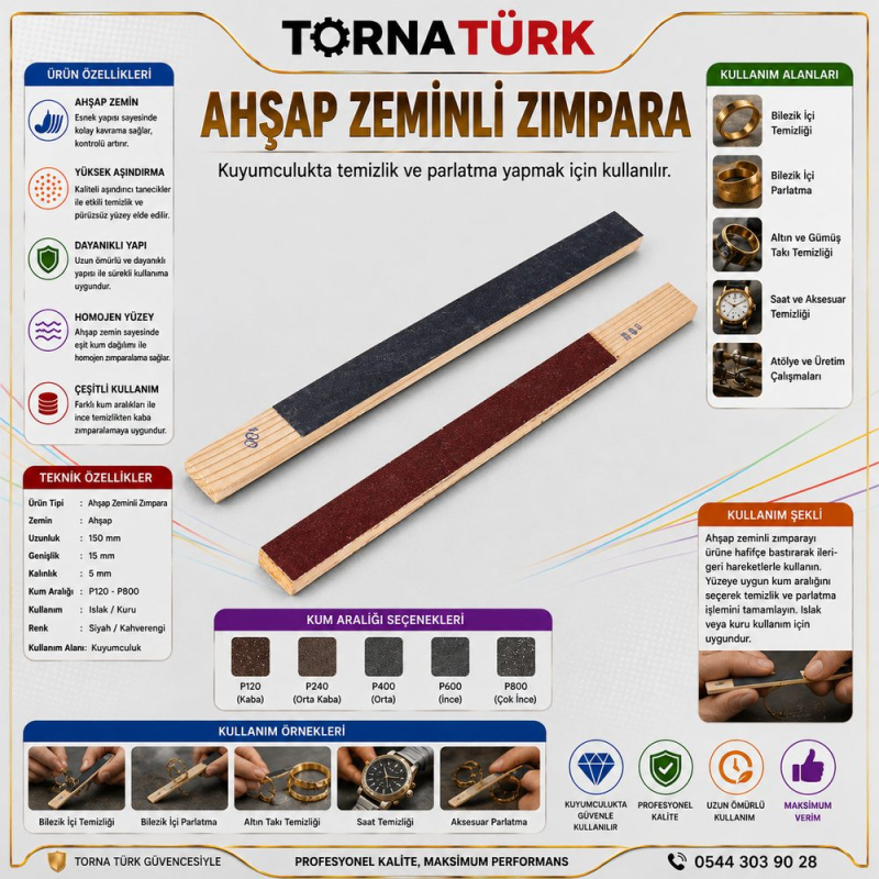 ahşap zeminli zımpara