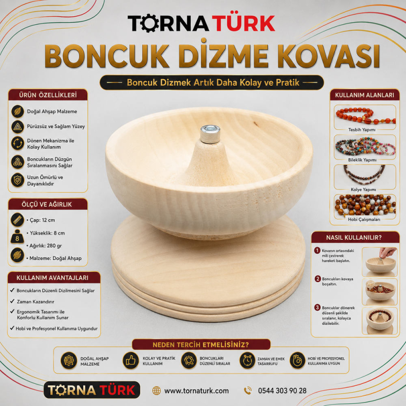 boncuk dizme kovası