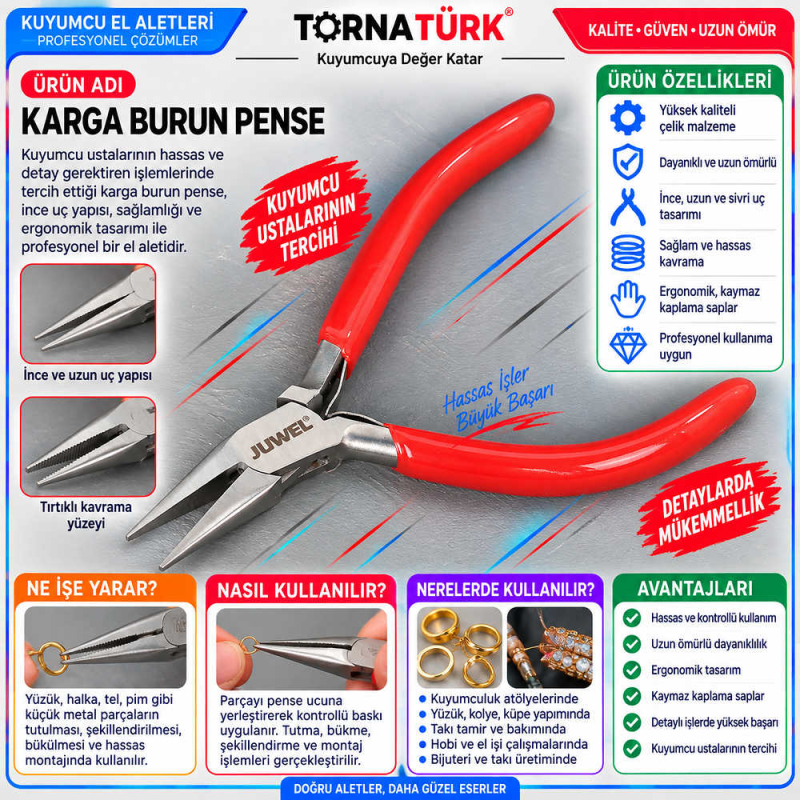 karga burun penseler