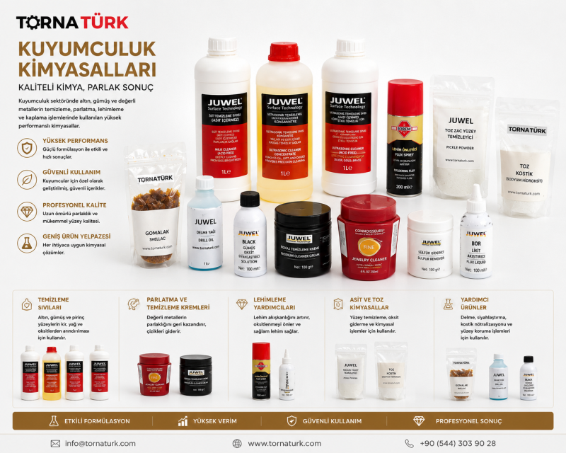 Kuyumculuk Kimyasalları