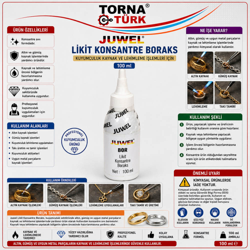 likit konsantre boraks - juwel marka