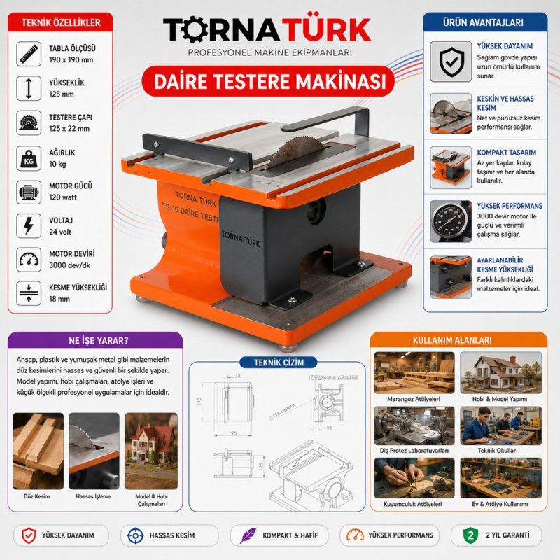 daire testere makinası / circular saw machine