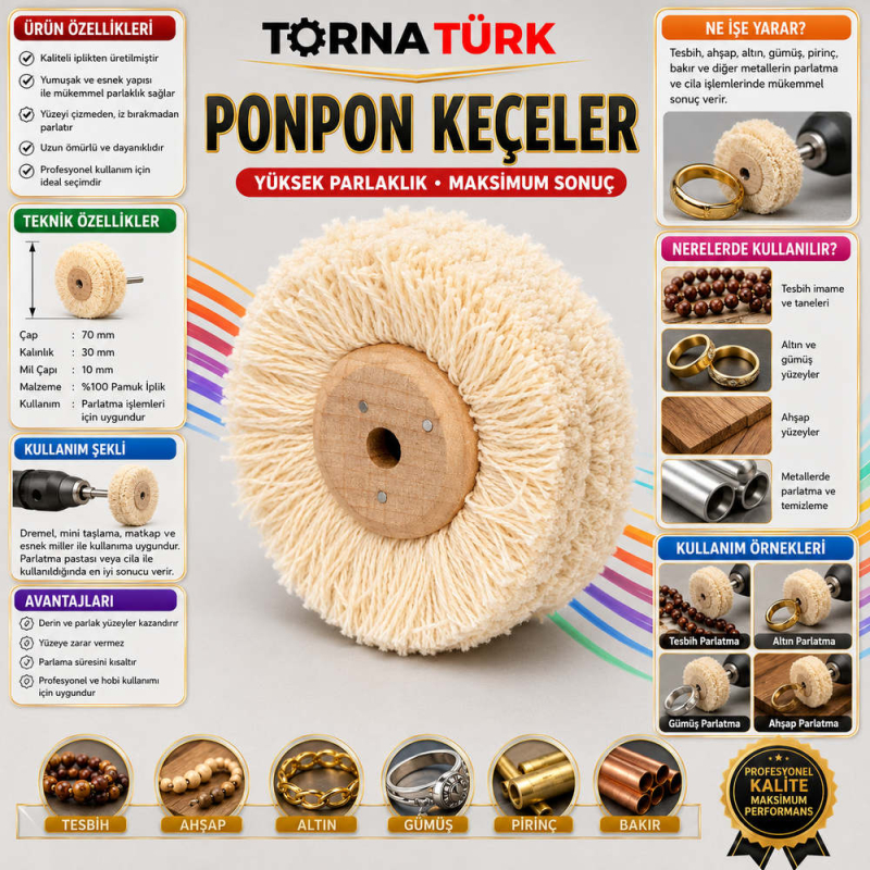 ponpon keçeler