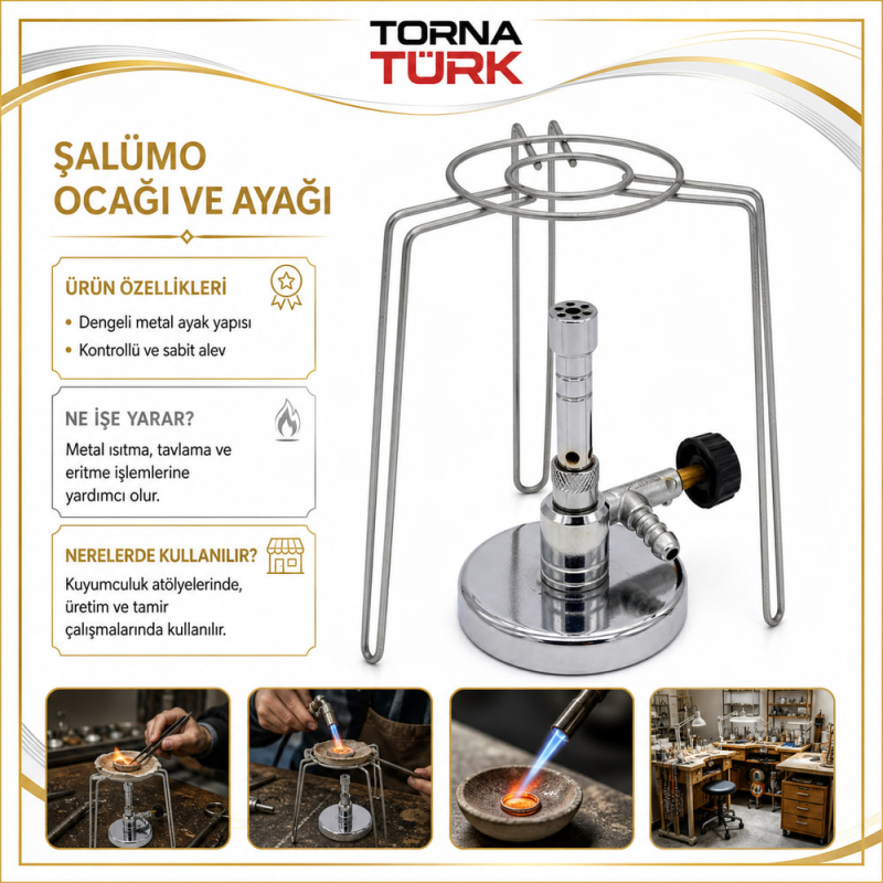 şalümo ocağı ve sehpası