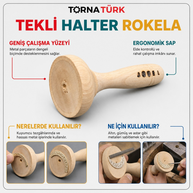 yüzük ve kolye çalışma tekli halter malafa