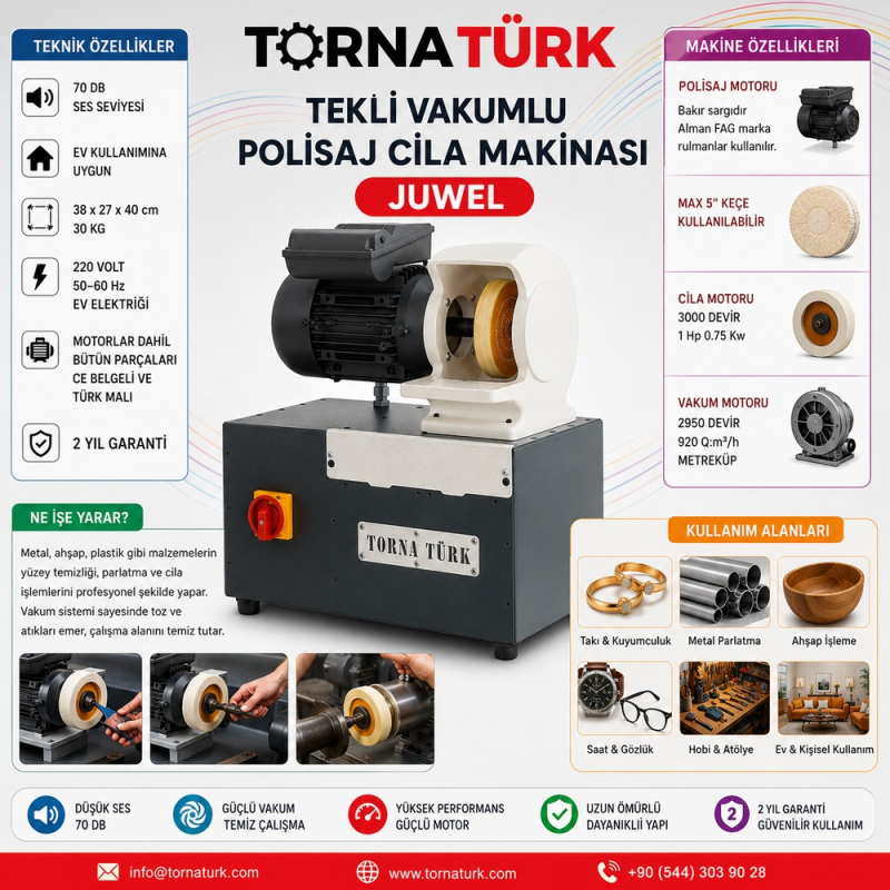 tekli vakumlu polisaj cila makinası /  polishing machine