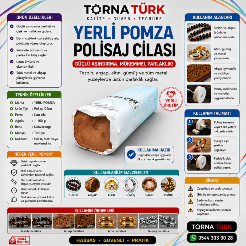 yerli kuru pomza cila
