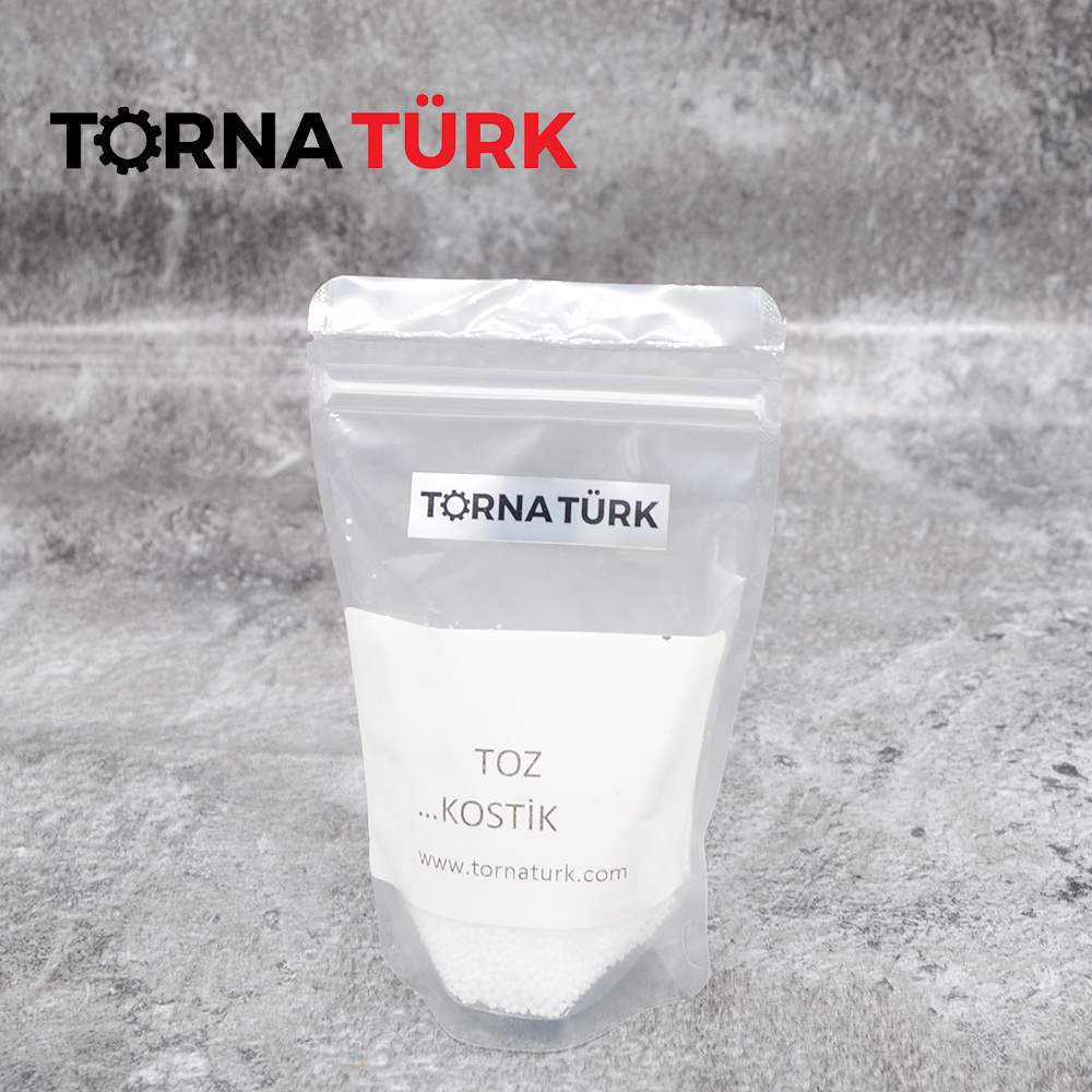 toz kostik -sodyum hidroksit NaOH -250 gram