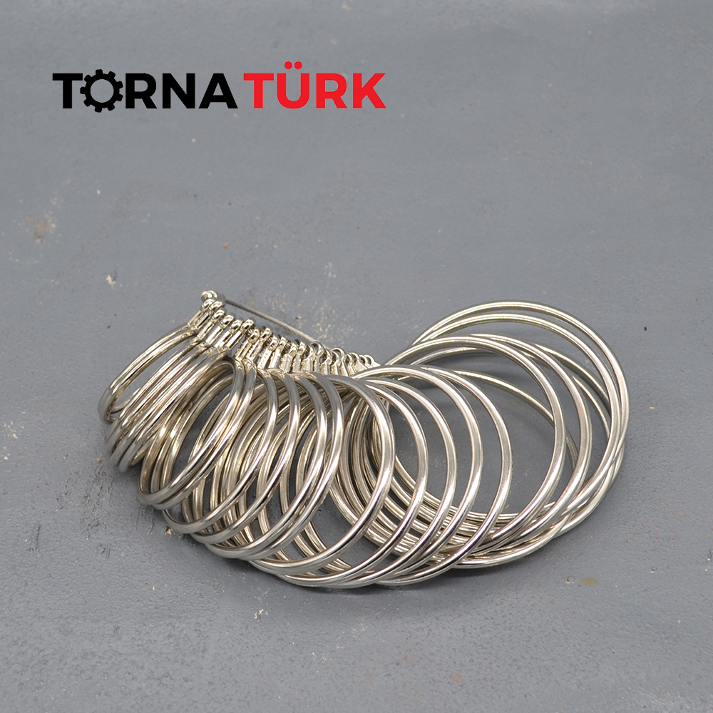 yuvarlak bilezik ölçü halkaları